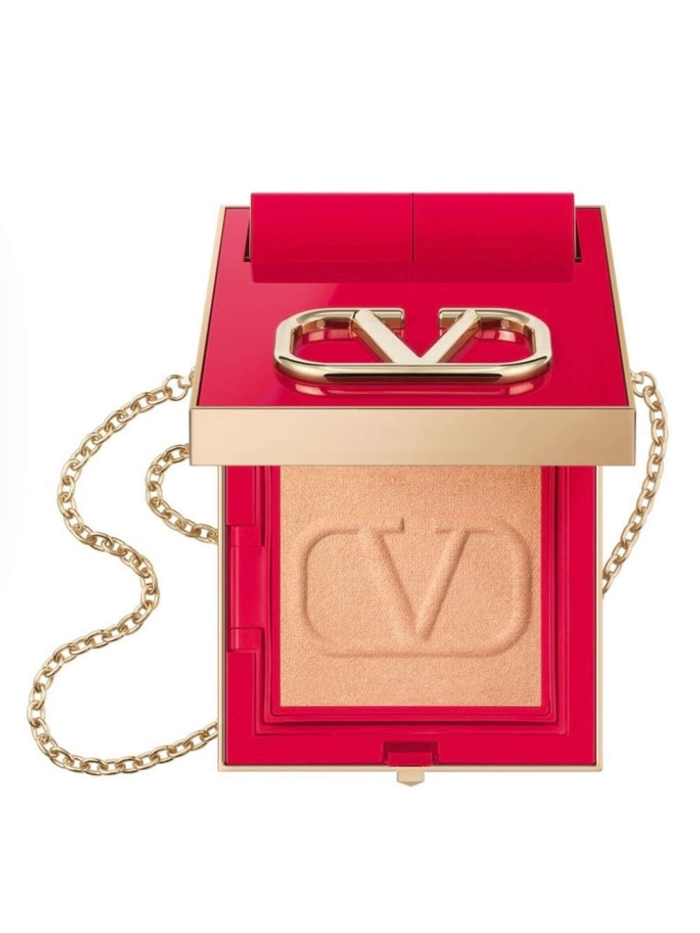 Valentino GO-CLUTCH REFILLABLE COMPACT POWDER In 03 Light Medium NIB